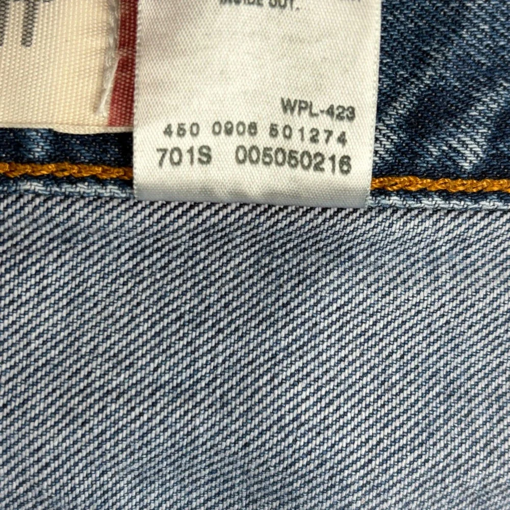Vintage Levi's 505 Regular‎ Fit Jeans Men's Blue Denim W33 L32